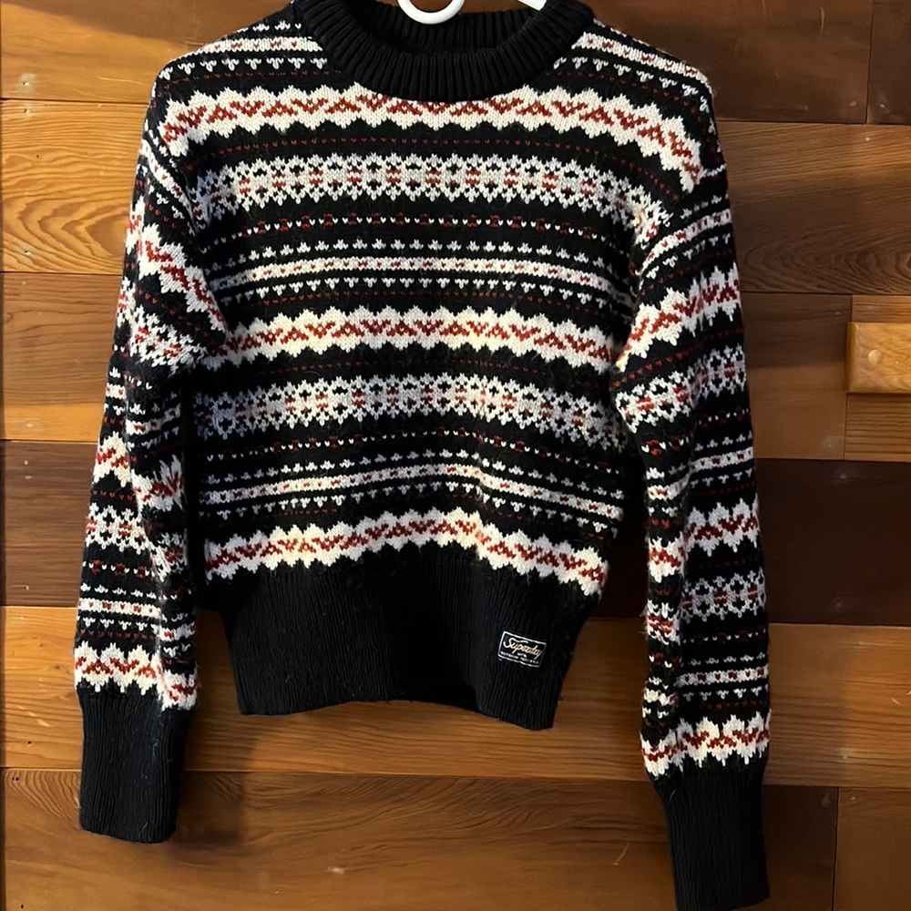 Nordic pattern sweater by Superdry